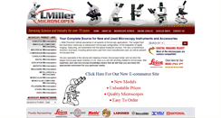 Desktop Screenshot of imillermicroscopes.com